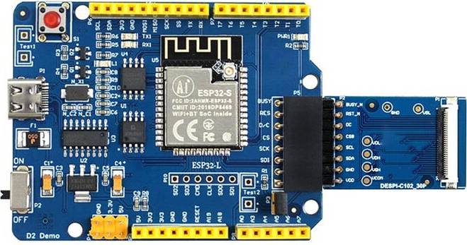 Zandona 1.02 Inch E-Paper Display Development Kit