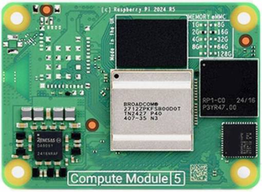 Tlily Raspberry Pi Compute Module 5 CM5 Quad Core Cortex A76