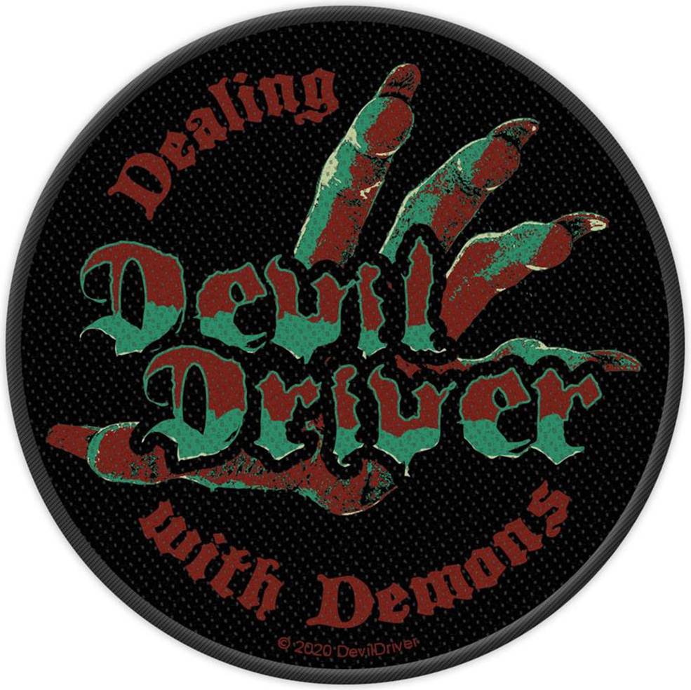 Devildriver Standard Patch Dealing With Demons