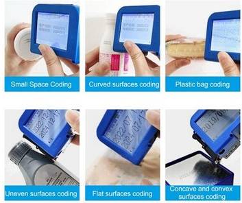 Handheld Inkjet Printer Adjustable Printing