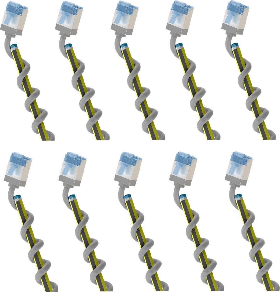 Goobay Patch Kabel RJ-45 Hane Till RJ-45 10 m