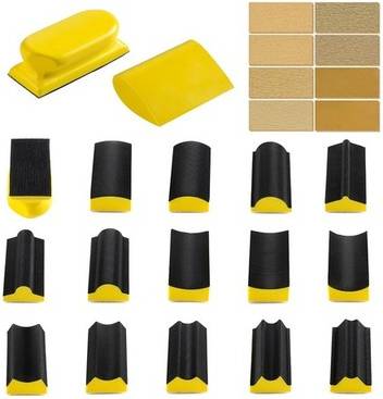 Sodial Sandpaper Kit Woodworking Hook Loop R8m6