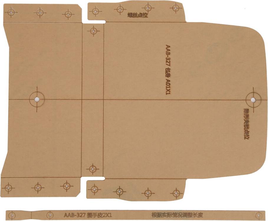 Leather Pattern Tool Transparent Stencil Kit