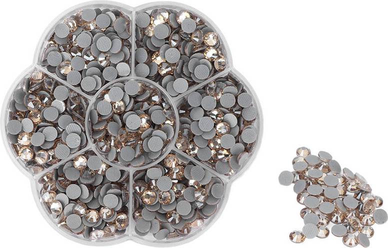 Transparent Flat Back Glass Rhinestones