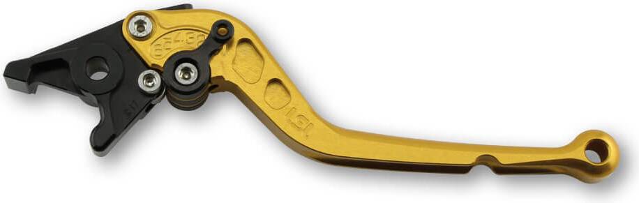 LSL Brake Lever Classic R53R Gold Black Long