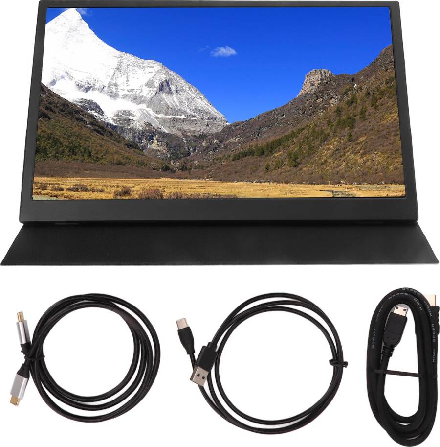 IPS Display Portable Monitor 15.6 Inch