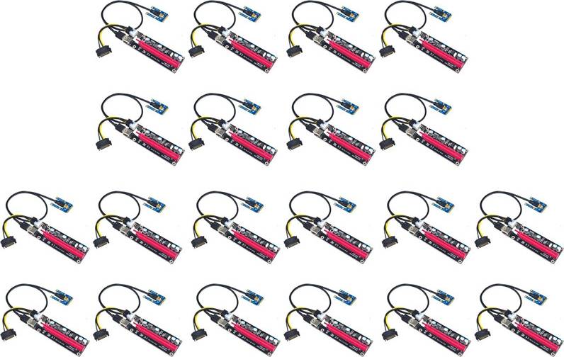 Jojomino Mini PCIe PCIe Express 16X Riser