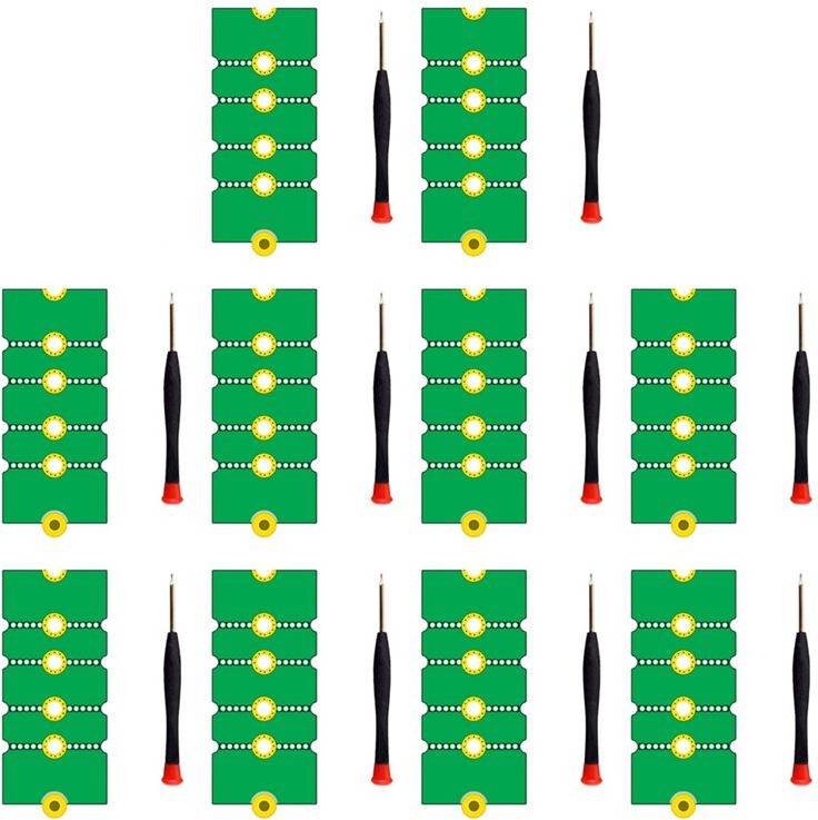 10X NGFF NVME M.2 Transfer Adapter Expansion Rack