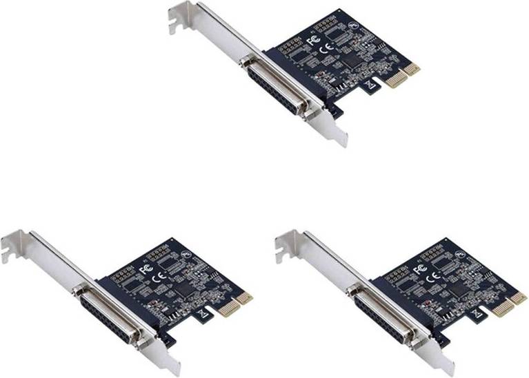 Typecat Parallel Port DB25 25Pin Pcie Riser Card