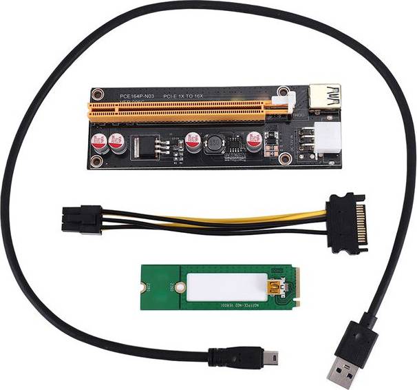 Typecat M.2 M Key to USB 3.0 PCI-E Riser Card