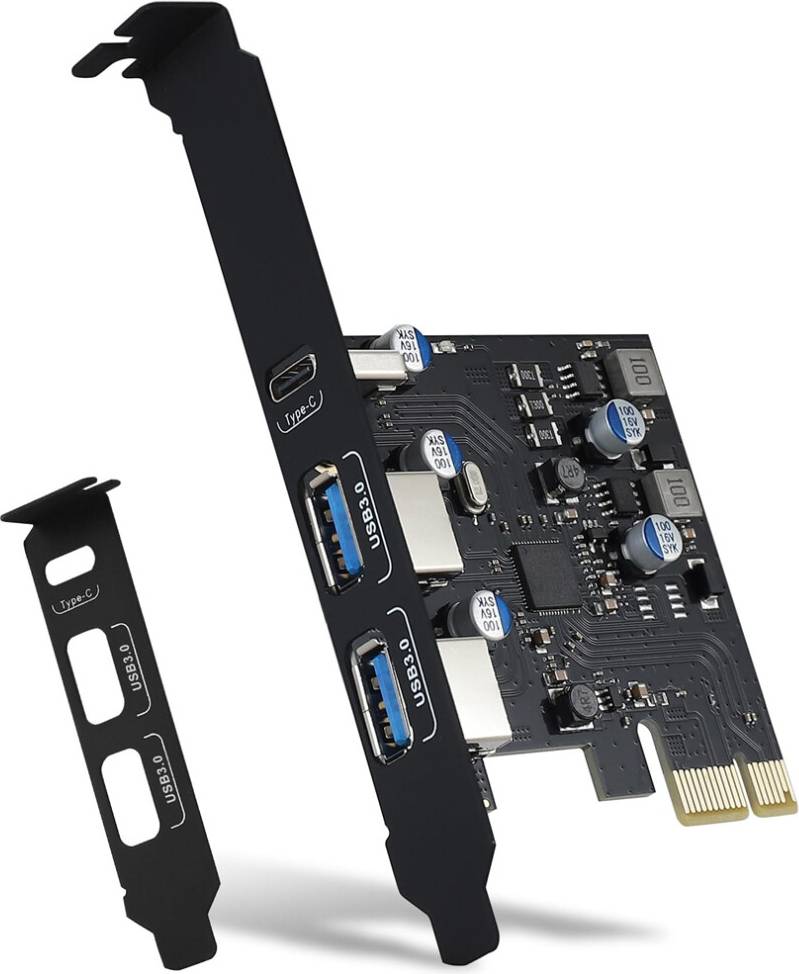 USB PCIe Card 18W Power Delivery