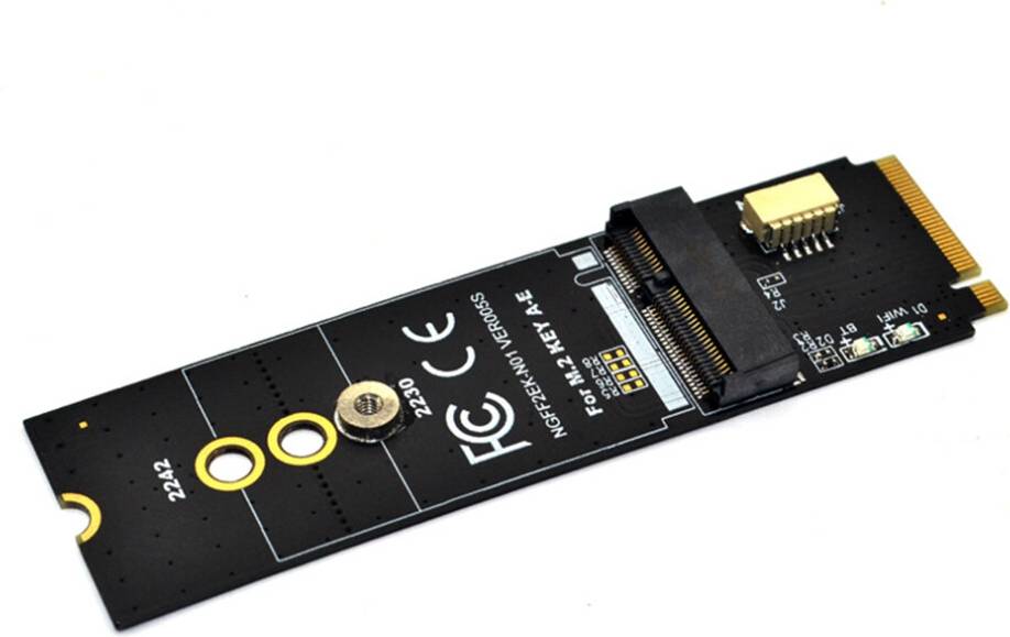 M.2 Key-M to Key A-E Adapter Riser Card