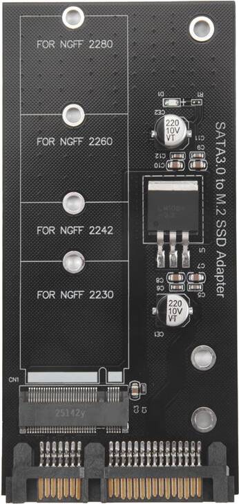 Typecat M2 Adapter NGFF Converter 2.5 Inch SATA3 Card