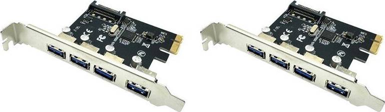 Typecat 4Port USB3.0 PCI-E Expansion Card