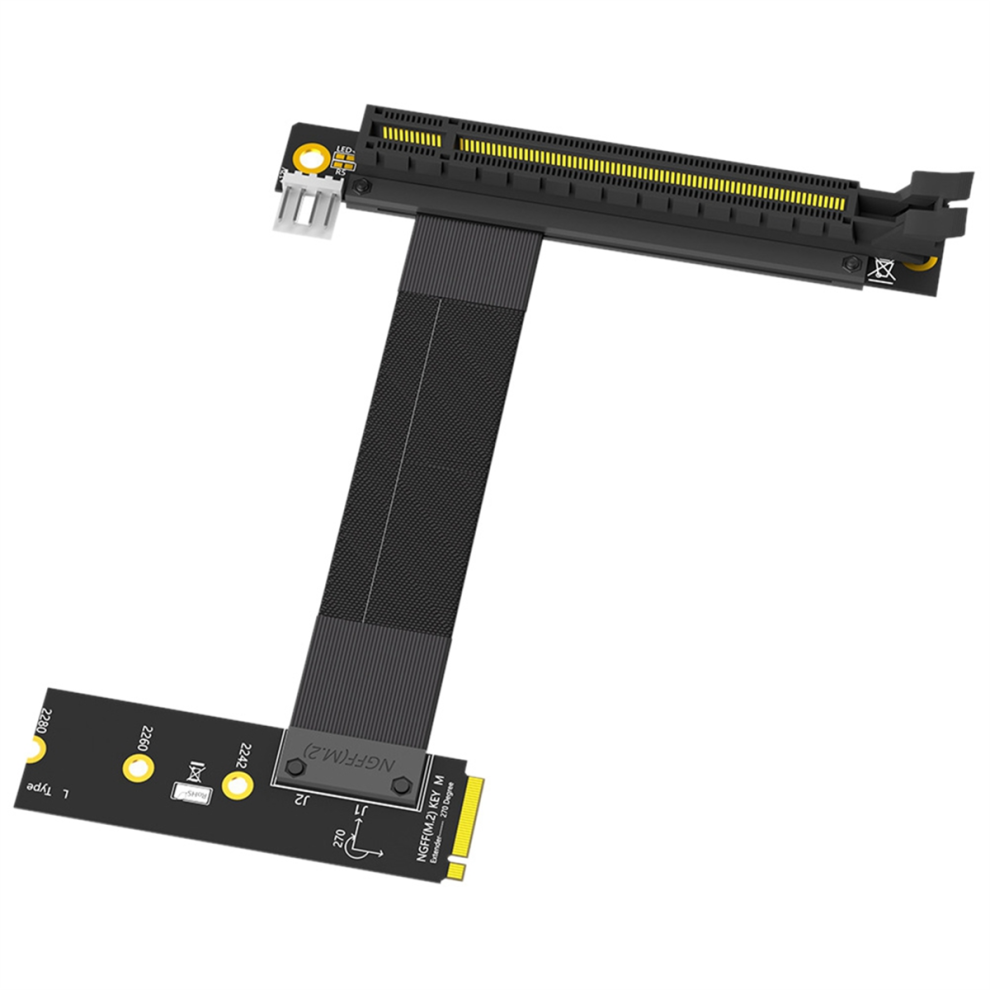 Tauoh Riser Cable M.2 NVME To PCIE X16 Adapter