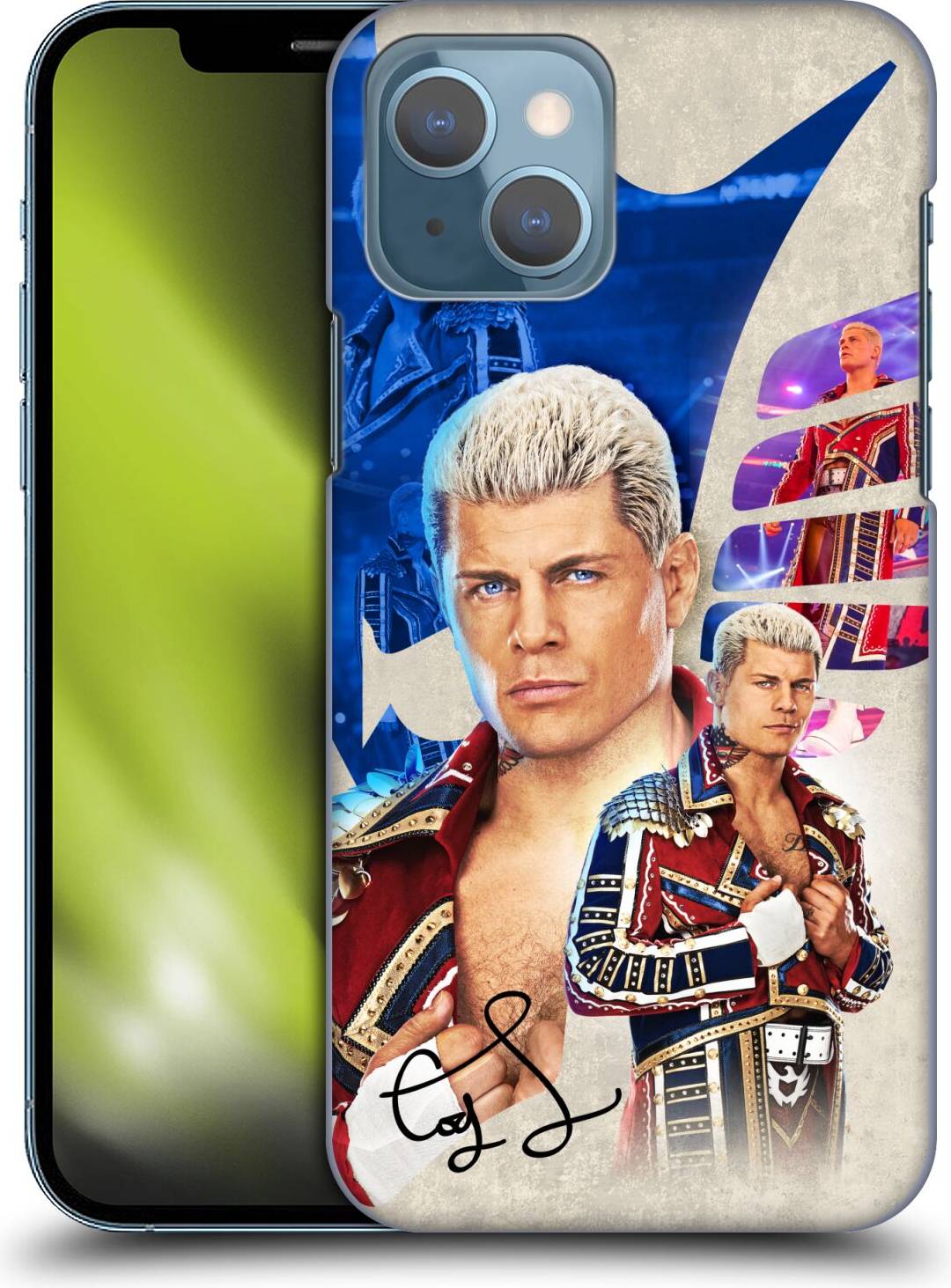 WWE Authentic Cody Rhodes Superstar Graphics Phone Case