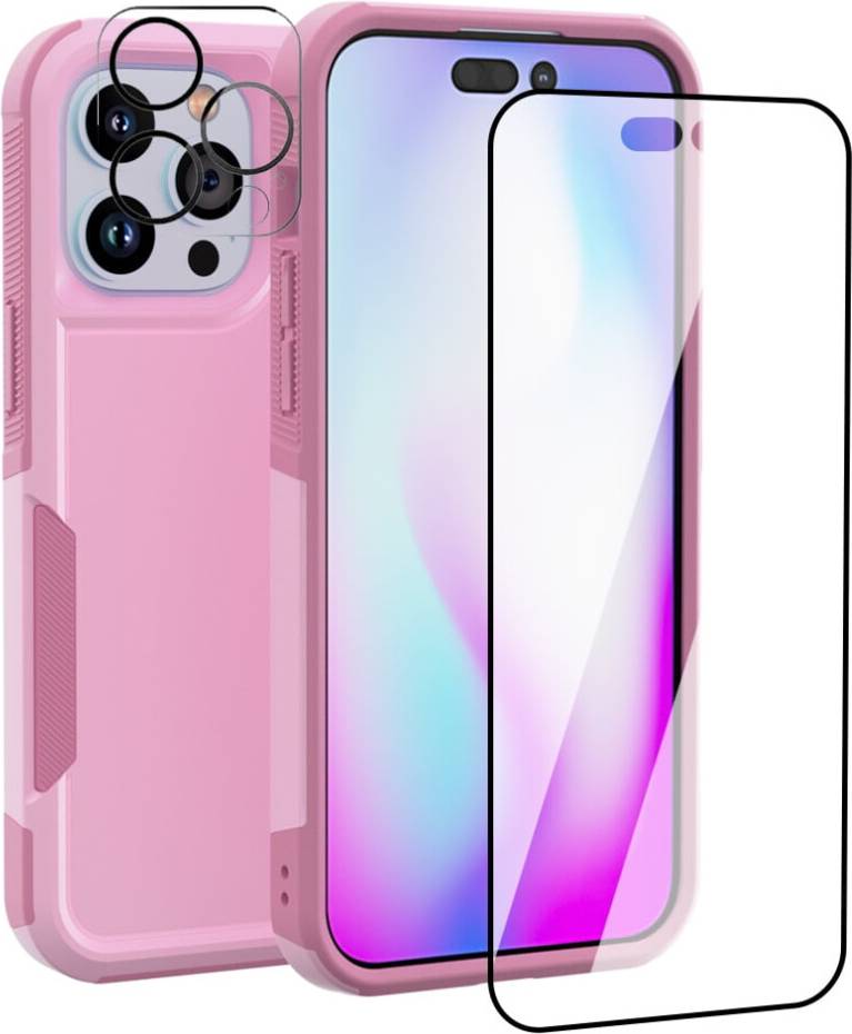Screen protector iphone 14 plus iPhone 14 Plus Case With Screen And Camera Protector
