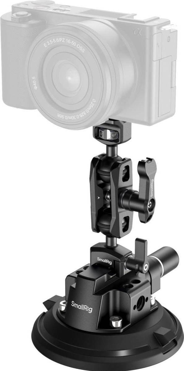Suction cup camera mount Smallrig 4 Inch Suction Cup Camera Mount Kit