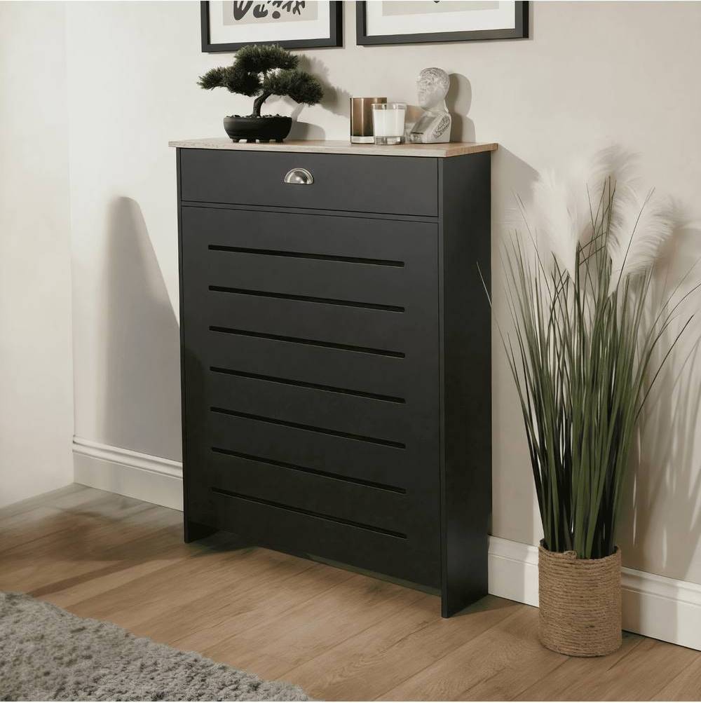 Home Source Batley Small Radiator Cover MDF Wooden