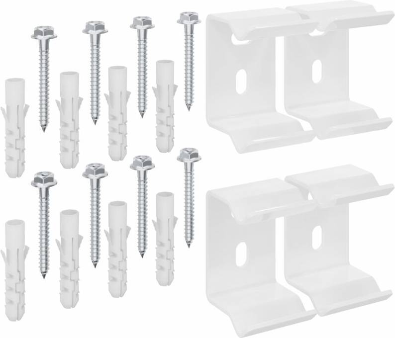 NRG Oval Column Radiator Wall Mounting Bracket Kit