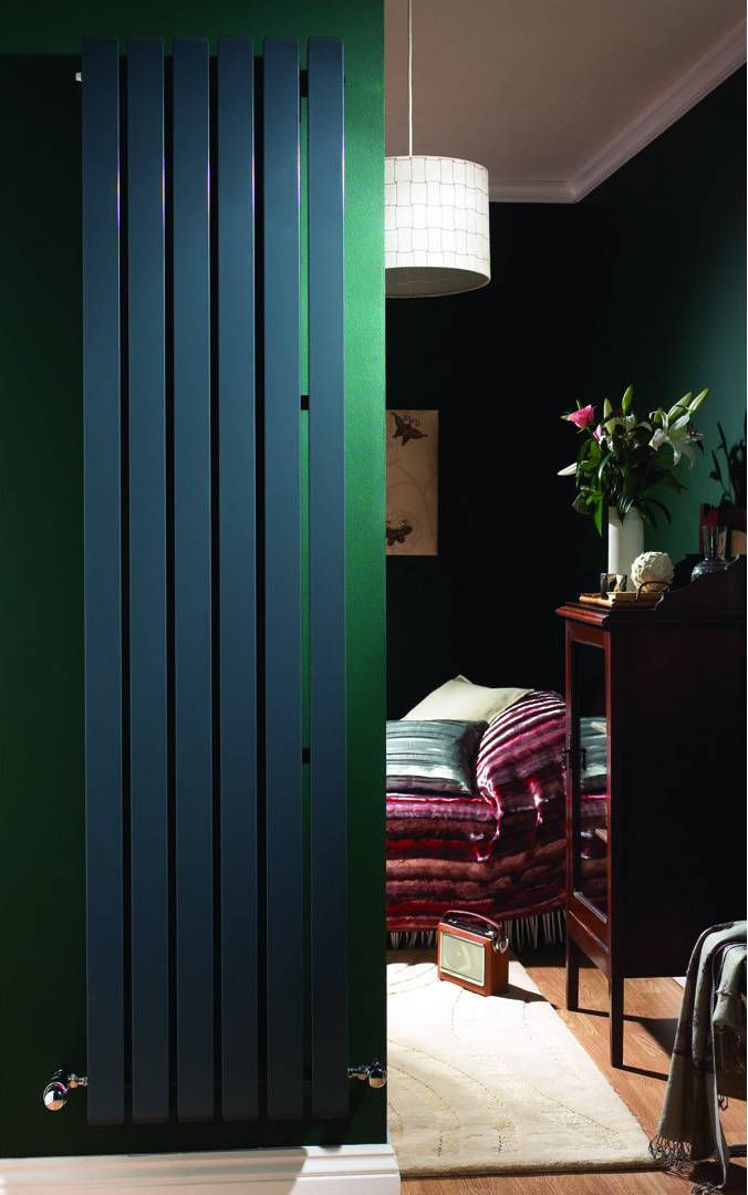 Belfry Heating Andy Vertical Designer Radiator Anthracite