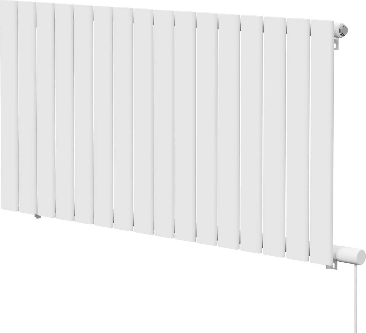 Hudson Horizontal Electric Single Panel Radiator