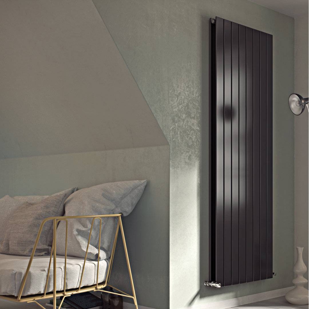 Belfry Heating Andrew Vertical Designer Radiator Anthracite
