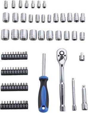 Mechanic tools JobSmart 74 pc Drive Mechanic Tool Set Tool Kit