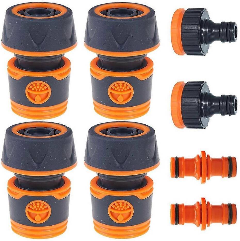 8PCS Hose Connector 3/4 Inch Set