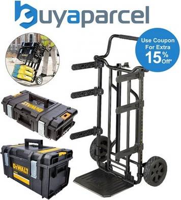 Dewalt 3 In 1 Toughsystem 2.0 Stackable Tool Box Trolley