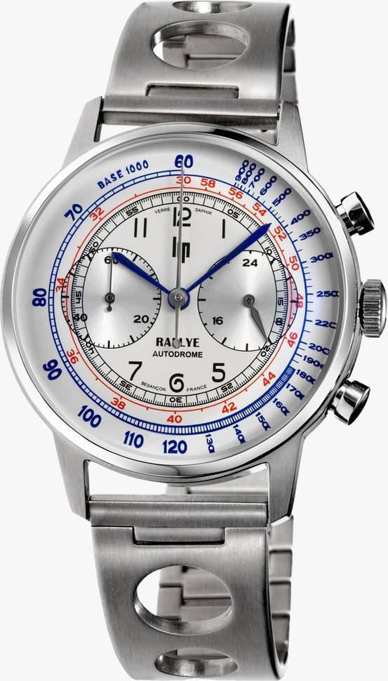 Montre Rallye Méca Quartz Acier Inoxydable
