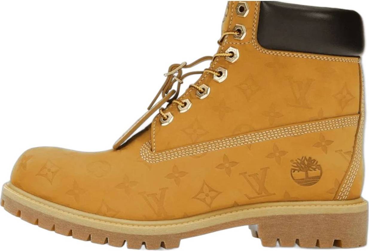 Timberland 6 Inch Ankle Boot Wheat Monogram