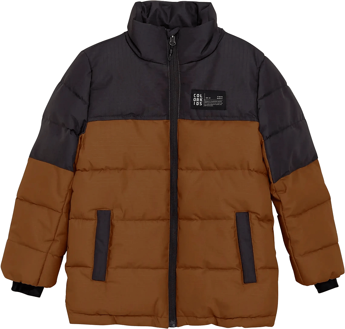 Color Kids Jr Jacket Box Quilt - Brown