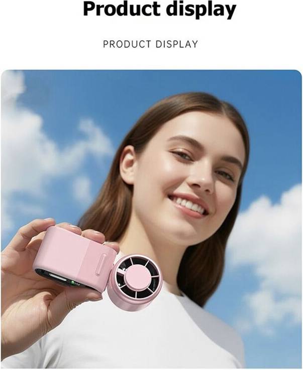 Outdoor Foldable Portable Handheld Fan