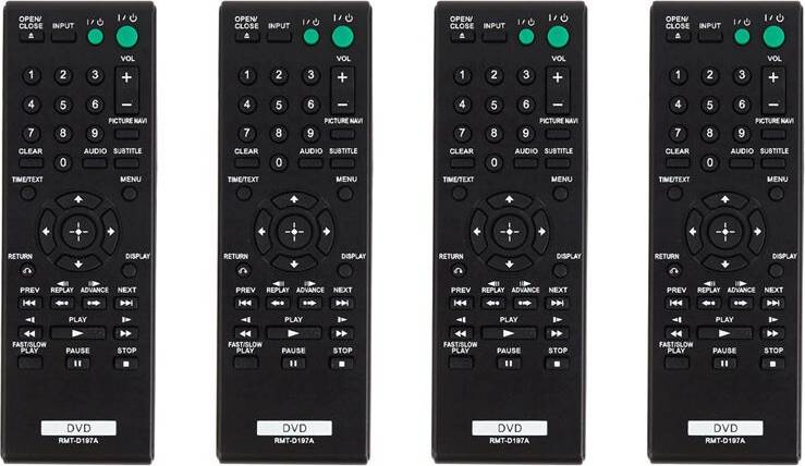 Typecat Rmt-D197A Remote Control Dvd Dvp-Sr210