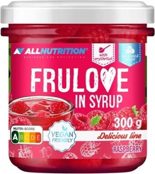 Allnutrition Frulove In Syrup Raspberry 300g