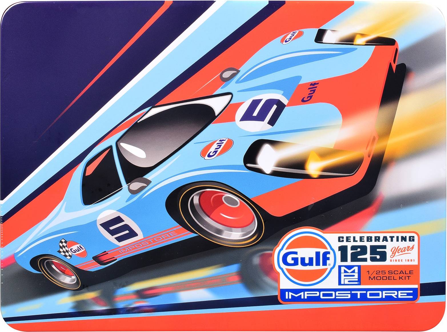 MPC Skill 2 Model Kit Gulf Racing Impostore