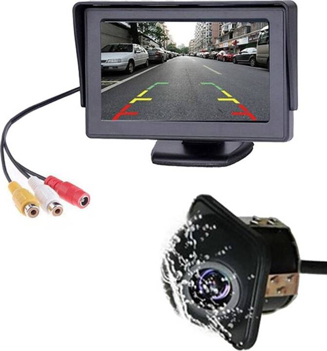 Tlily Car Rear View Camera 4.3 Inch CST-920
