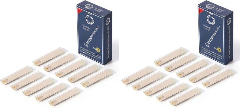 Typecat 20Pcs Clarinet Reed Instrument Accessories