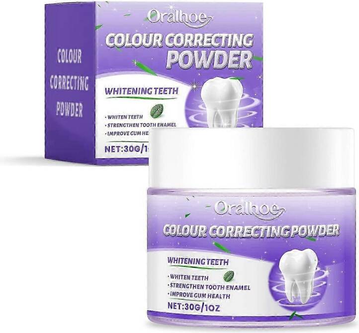 Oralhoe Colour Correcting Tooth Powder