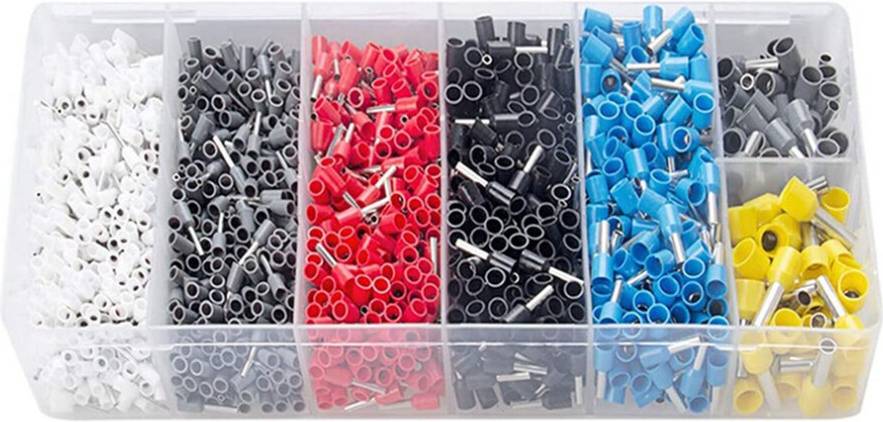 Typecat 1900Pcs Wire Ferrules Terminals Kit