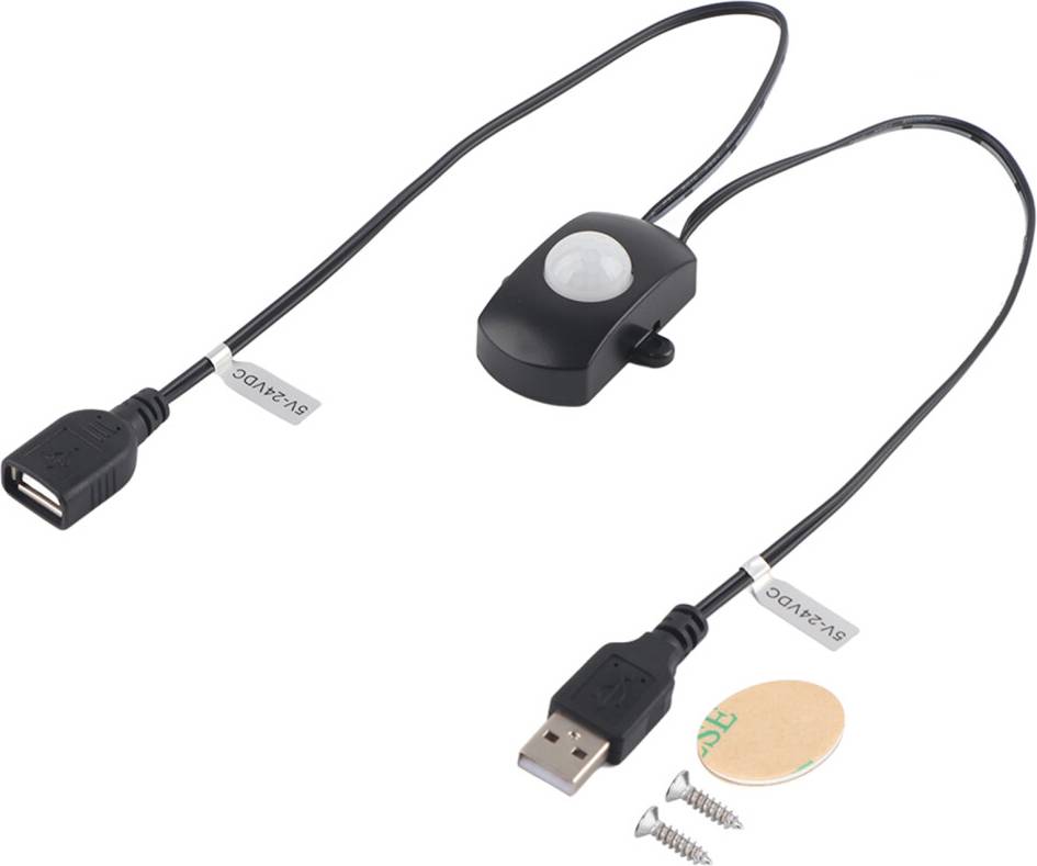 LED PIR Bevægelsessensorafbryder Infrarød