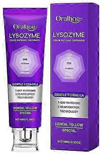 Purple Color Corrector Whitening Toothpaste