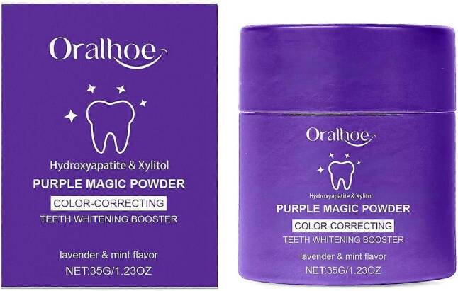 Purple Tooth Powder Mild Gum Protection