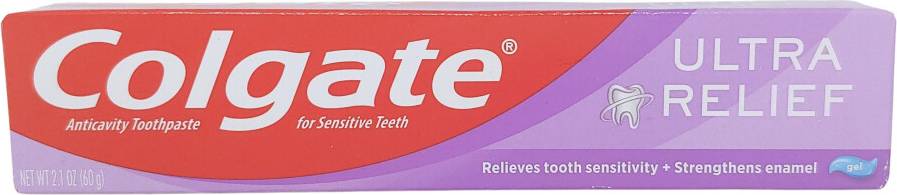 Colgate sensitive relief Colgate Ultra Relief Anticavity Toothpaste