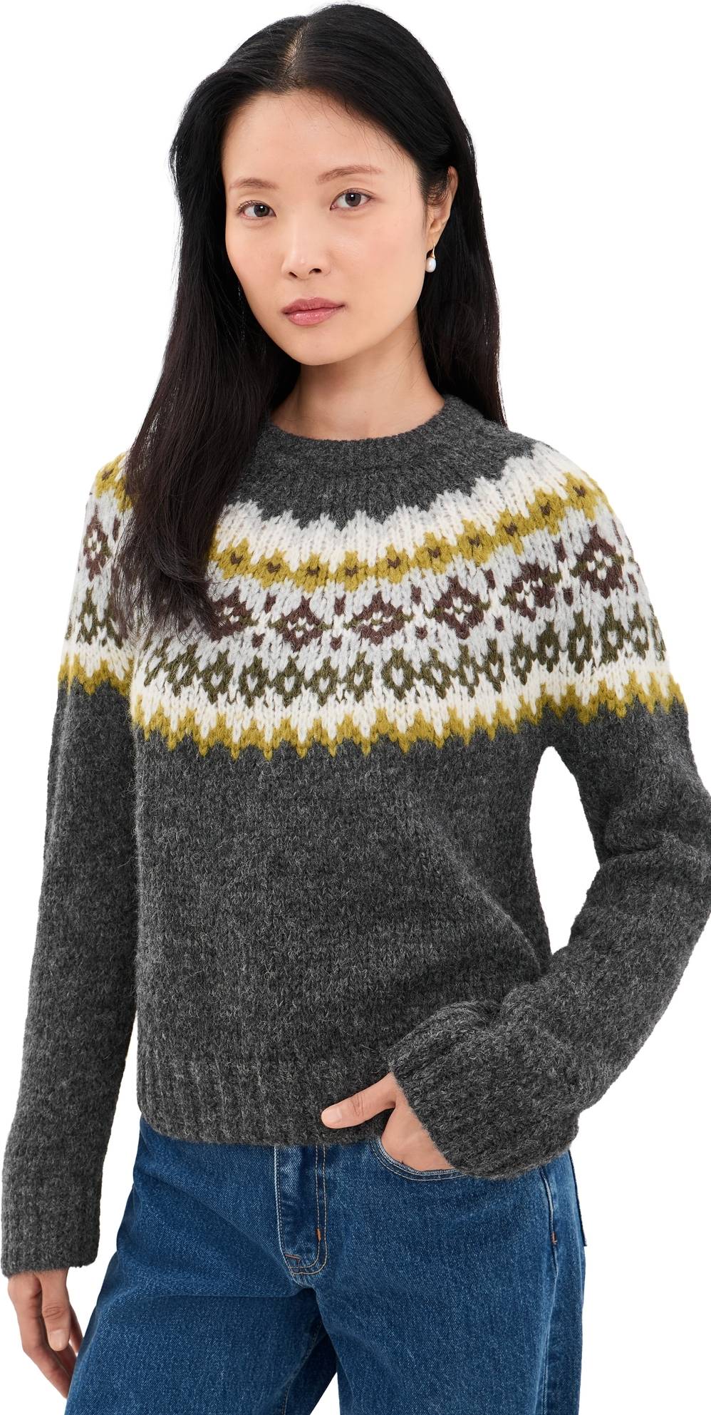 Edith Alpaca Sweater Multi