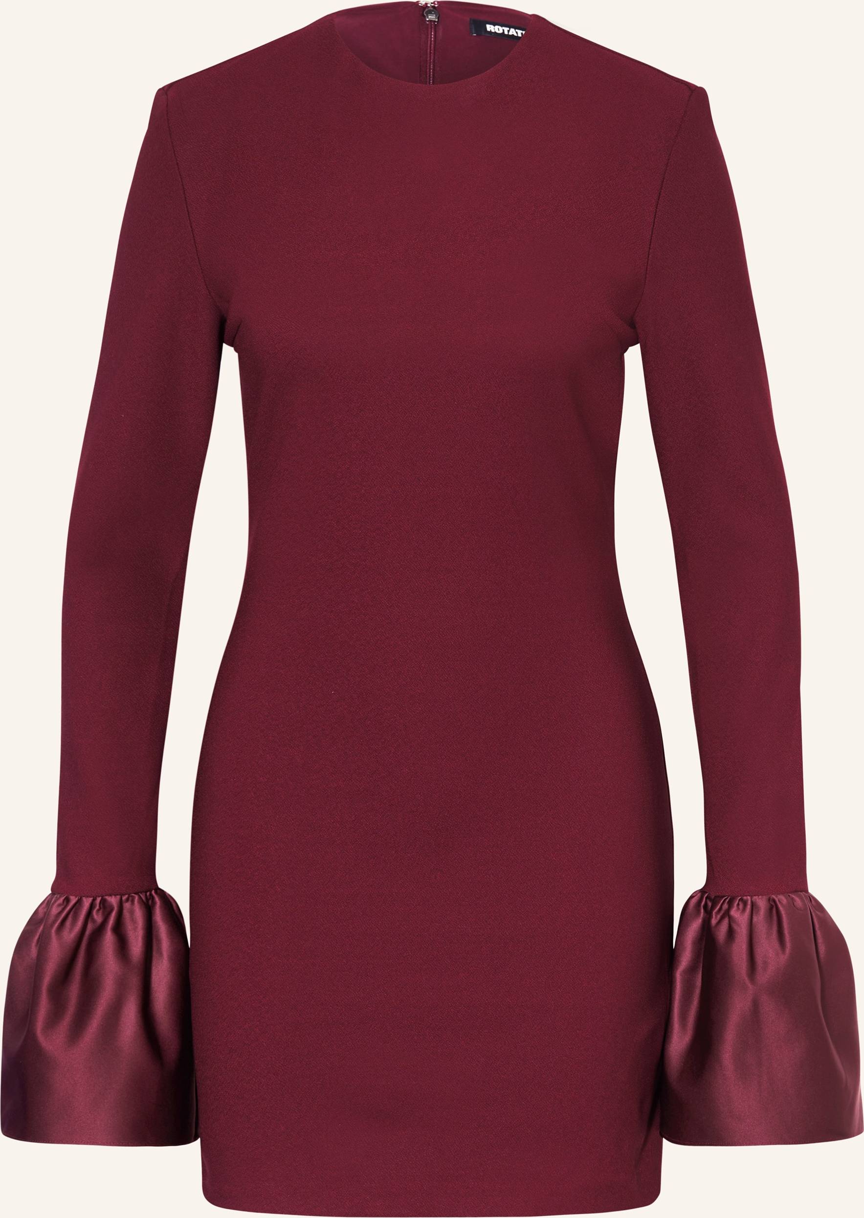 ROTATE Birger Christensen Rositana Mini Dress Rosa Rosa Red Pink