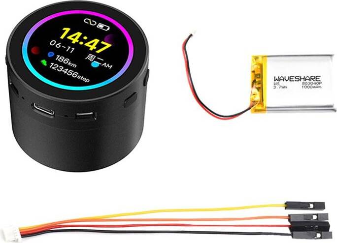 Typecat Waveshare ESP32-S3 Round Display Development AI Board