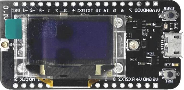 Saudism GPS-6502 TFT LoRa Development Board Module