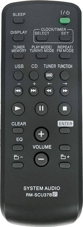Typecat Replace Remote RM-SCU37B for HI-FI Component System